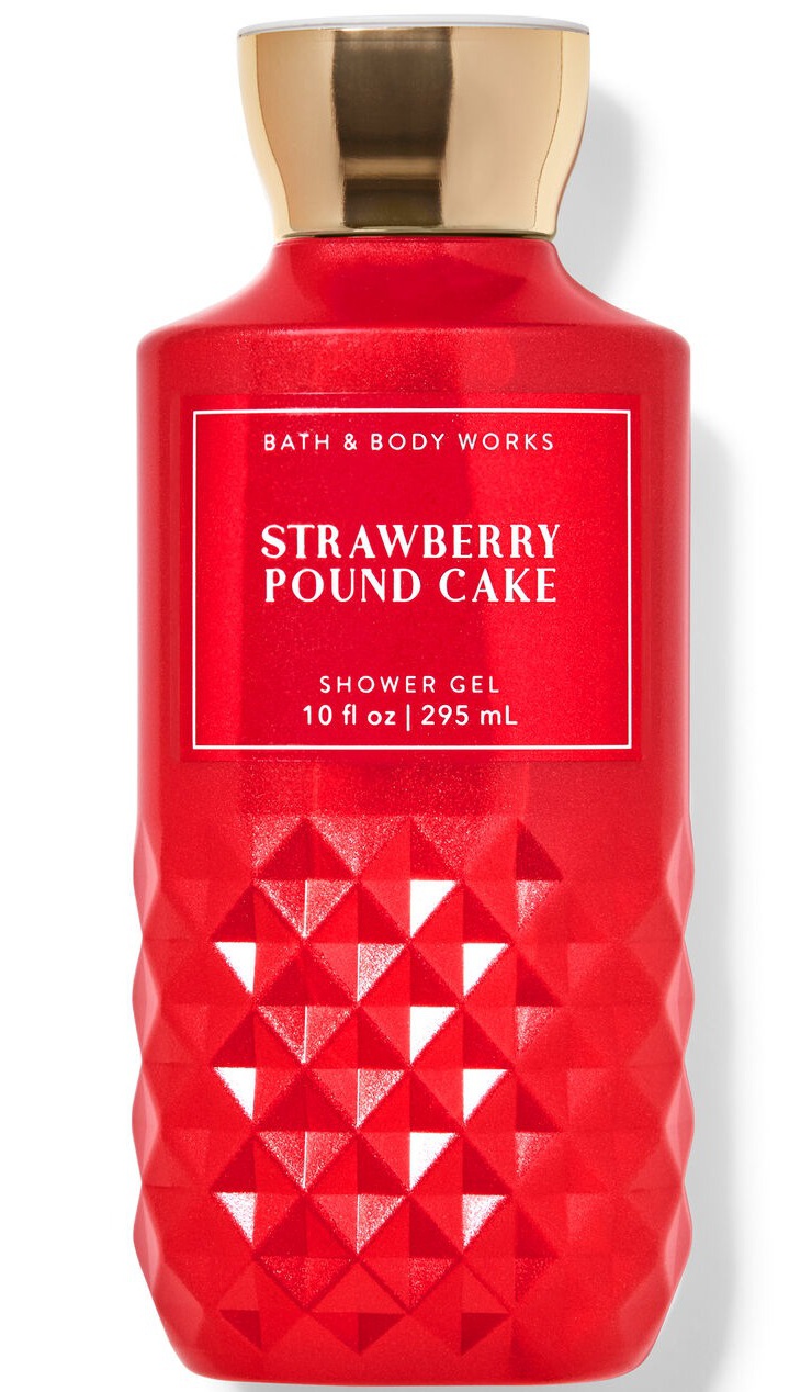 Bath & Body Works Strawberry Pound Cake Shower Gel