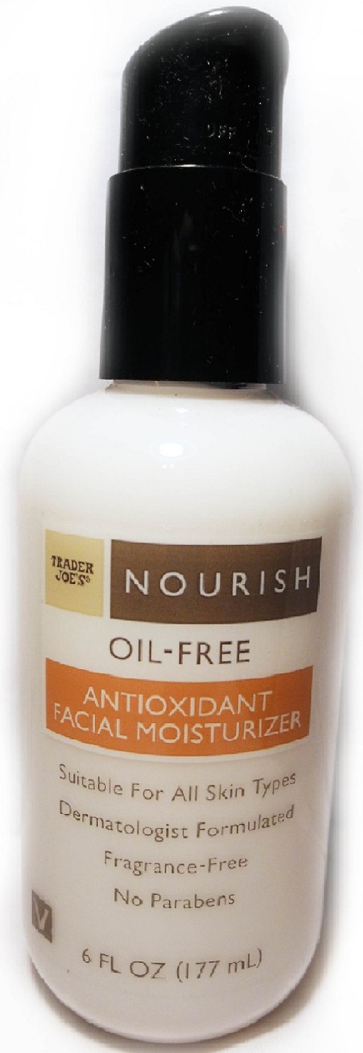 Trader Joe's Nourish Oil-free Antioxidant Facial Moisturizer