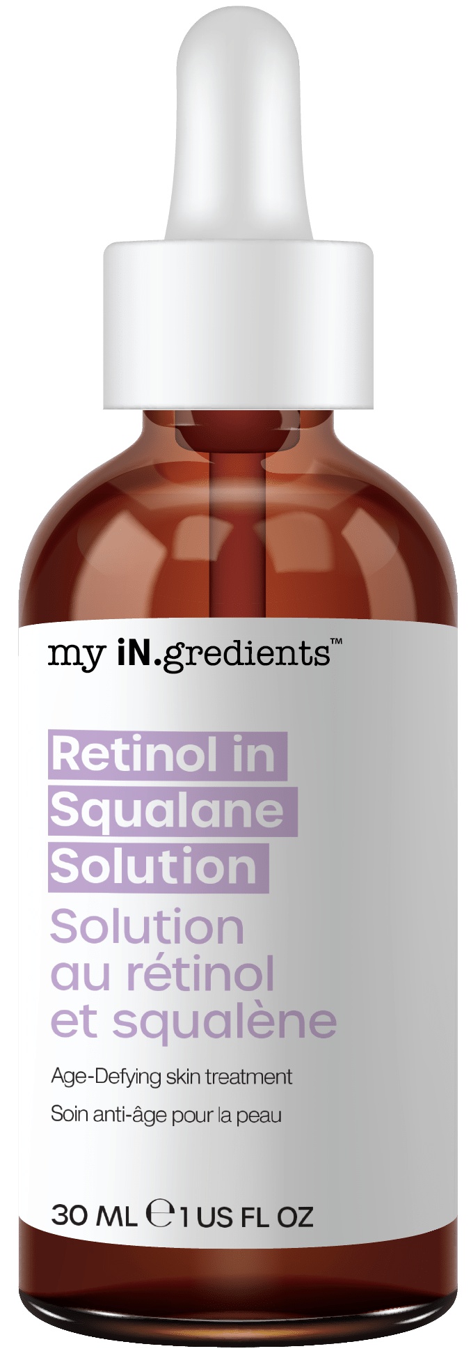 My in. gredients Retinol In Squalane