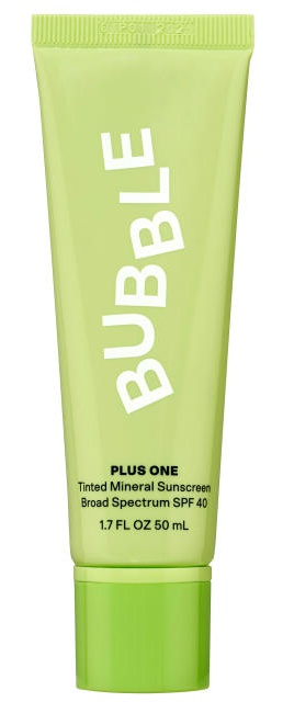 Bubble Plus One Tinted Daily Mineral Sunscreen Broad Spectrum SPF 40