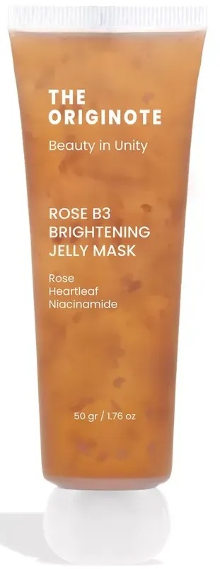 The Originote Rose B3 Brightening Jelly Mask