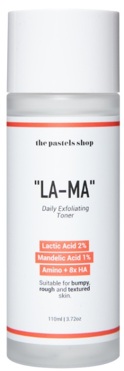 The Pastels Shop "LA-MA" Daily Exfoliating Toner