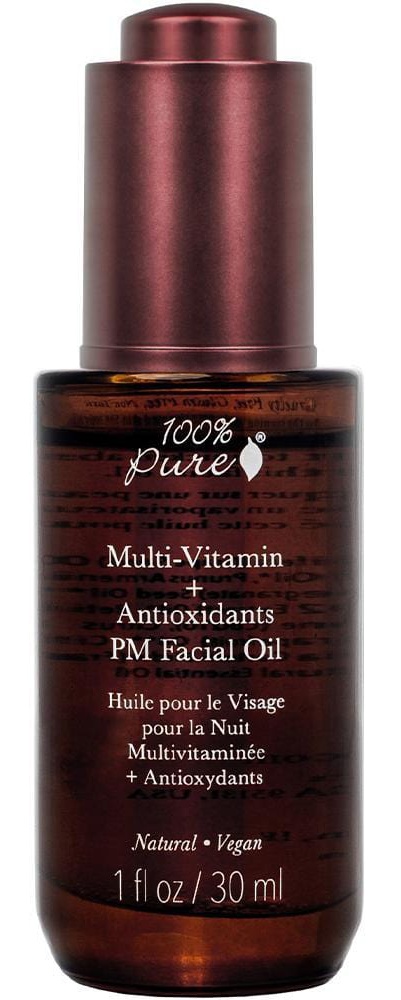 100% Pure Multi-vitamin + Antioxidants Pm Facial Oil