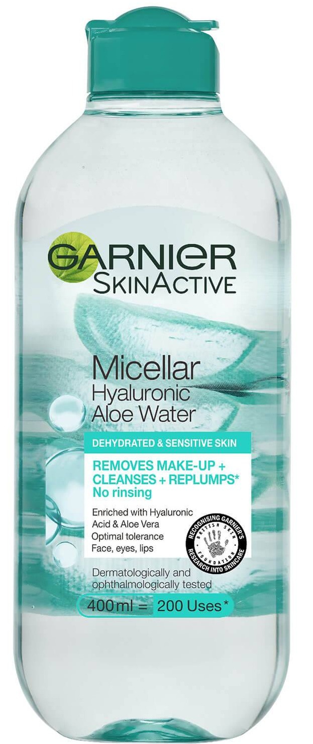 Garnier Hyaluronic Aloe Water Micellar Cleansing Water For Dehydrated Skin