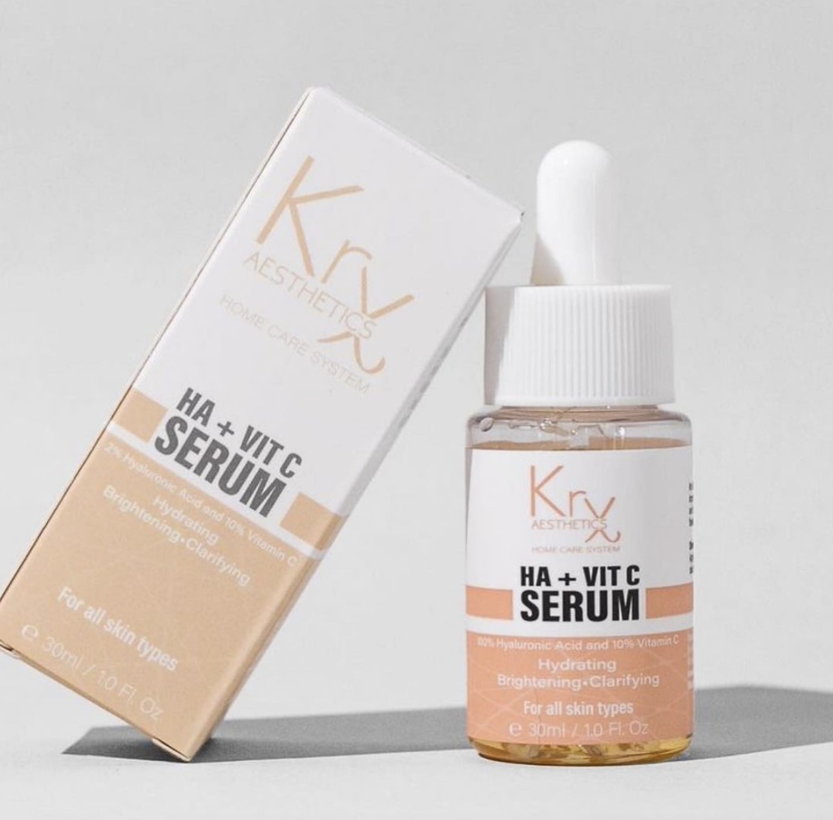 KrX Aesthetics Ha + Vitamin C Serum