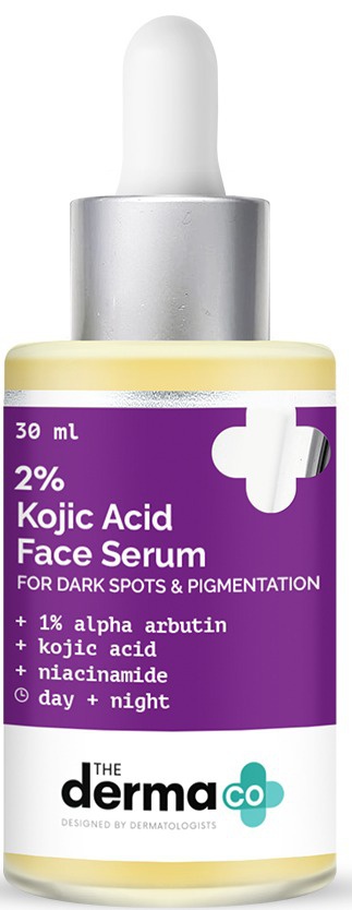 The derma CO 2% Kojic Acid 1% Alpha Arbutin Face Serum