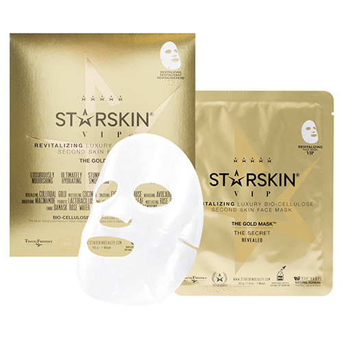 STARSKIN Vip The Gold Revitalizing Luxury Bio Cellulose Second Skin Face Mask