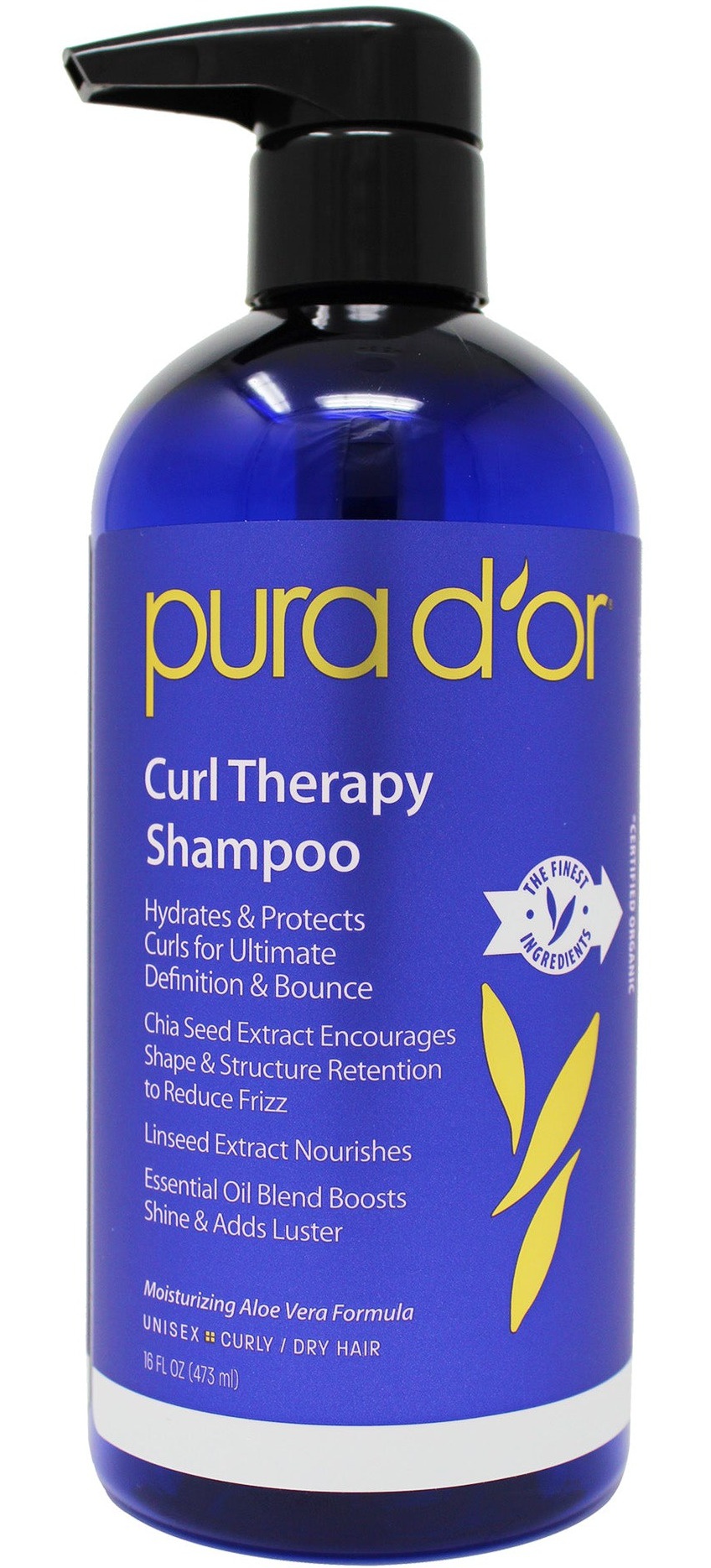 PURA D'OR Unisex Curl Therapy Shampoo