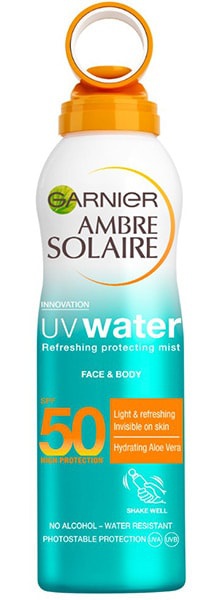 Garnier Ambre Solaire Uv Water Refreshing Protecting Mist Spf 50