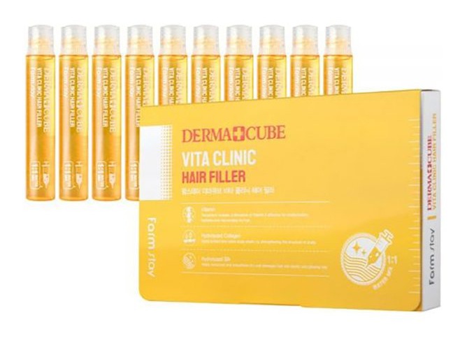 FarmStay Derma Cube Vita Clinic Hair Filler