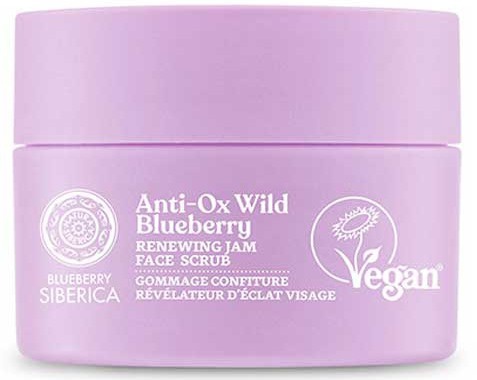 Natura Siberica Blueberry Siberica Anti-Ox Wild Blueberry Renewing Jam Face Scrub