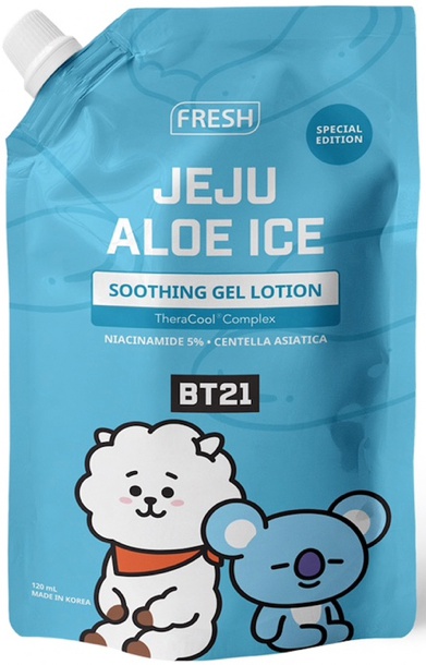 Fresh Skinlab Jeju Aloe Ice Soothing Gel Lotion (BT21 Edition)