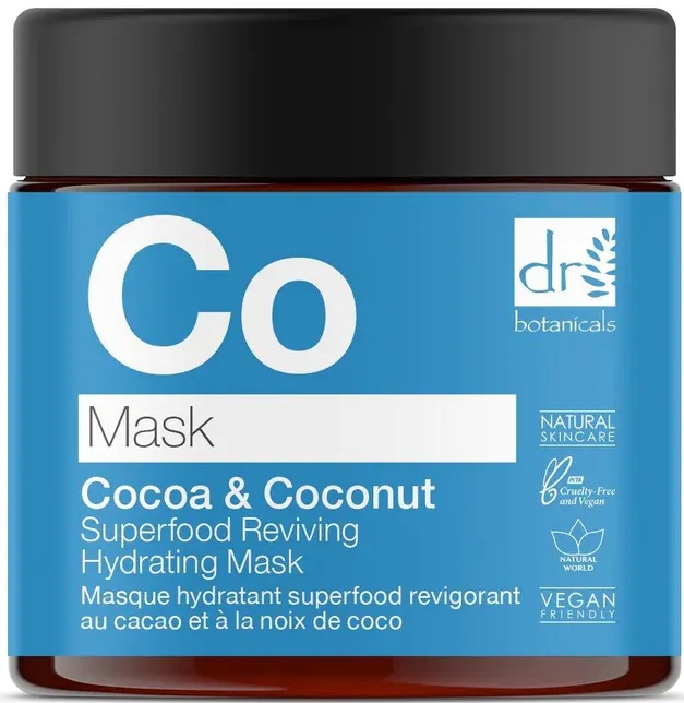 Dr Botanicals Organic & Botanic Co Mask Cocoa And Coconut Superfood Reviving Hydrating Mask