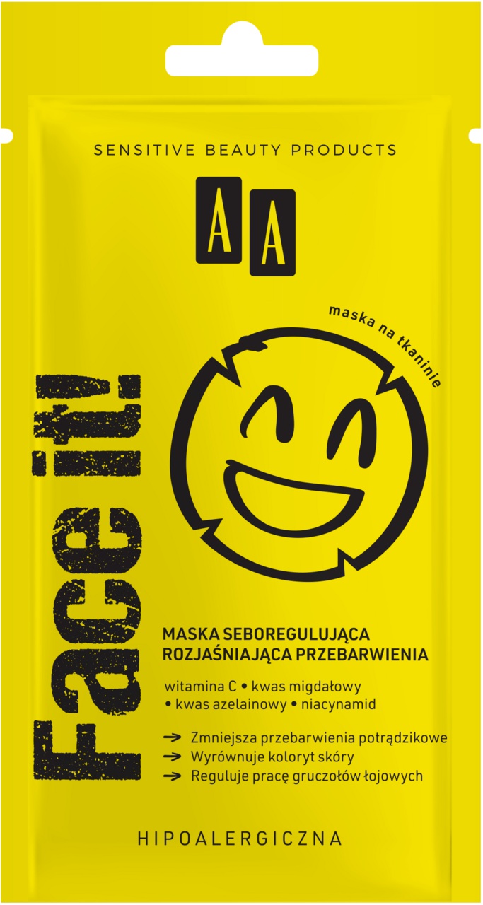 AA Face It! Sebo-Regulating Brightening Sheet Mask