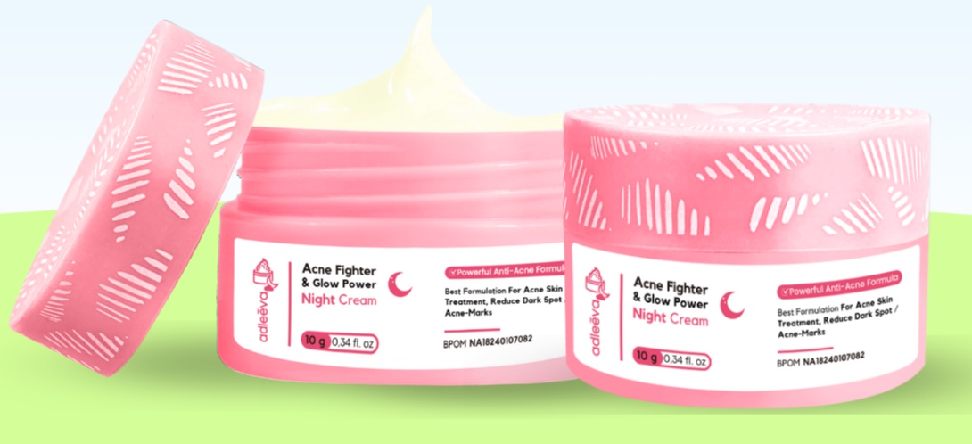 Adleeva Night Cream Acne Fighter & Glow