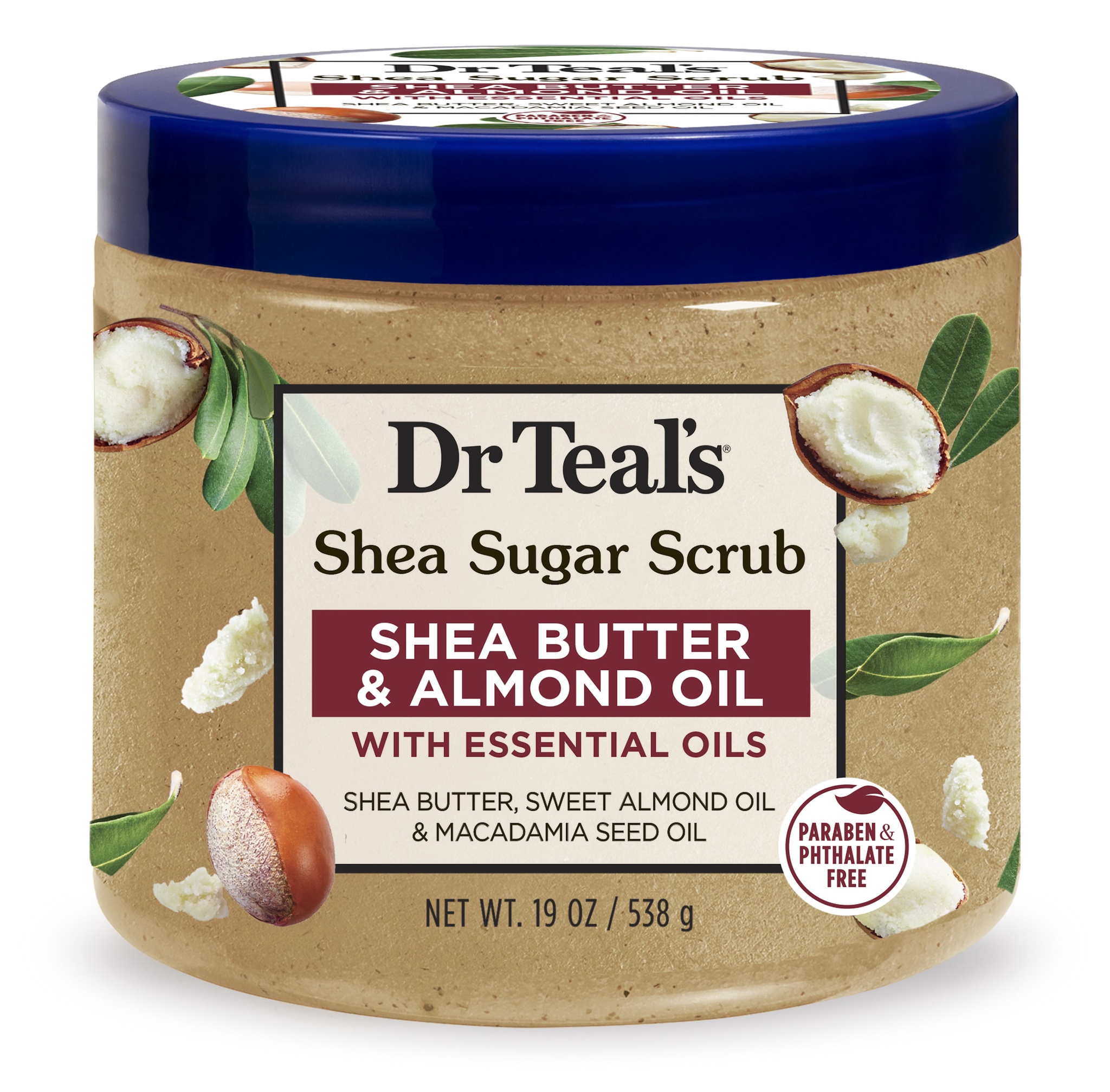 Dr Teals's Dr Teal's Shea Sugar Body Scrub, Shea Butter & Almond Oil With Essential Oils