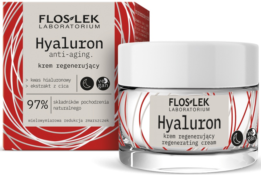 Floslek Hyaluron Anti-Aging Regenerating Night Cream