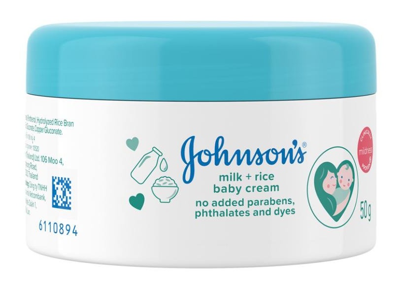 Johnson's Baby Milk And Rice Cream