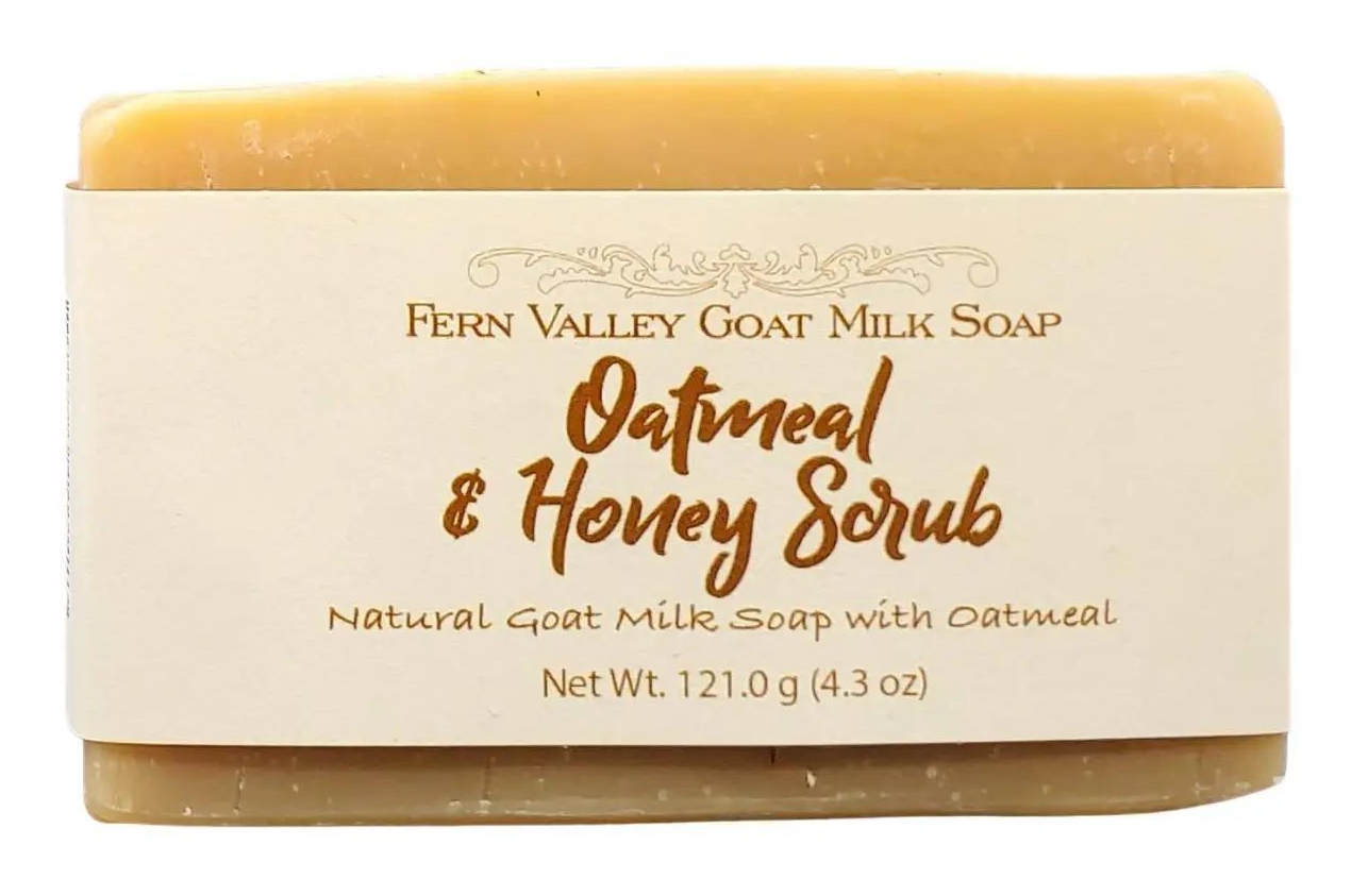 Fern Valley Goat Milk Soap Oatmeal & Honey Scrub