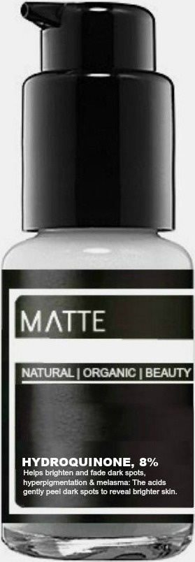 Matte Hydroquinone Skin Bleaching Cream 8%