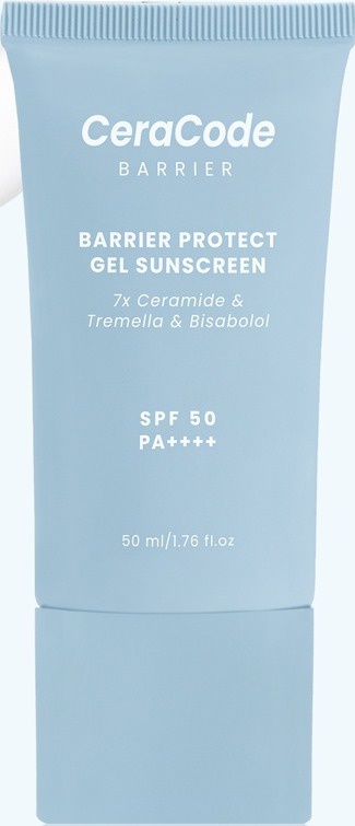 CeraCode Barrier Protect Gel Sunscreen SPF 50 Pa++++ 7x Ceramide + Tremella And Bisabolol