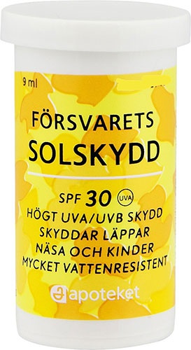 Försvarets Hudsalva Sol SPF 30
