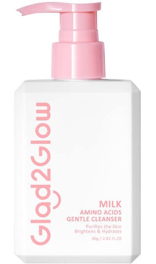 Glad2Glow Milk Amino Acid Gentle Cleanser Face Wash