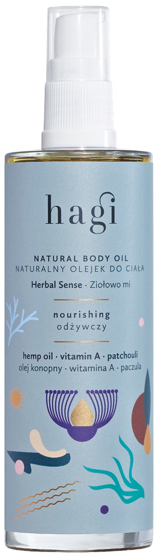 Hagi Natural Body Oil Herbal Sense