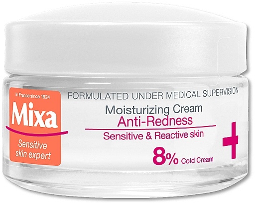 Mixa Moisturizing Cream, Anti-redness