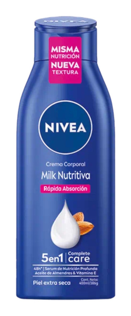 Nivea Milk Nutritiva Rápida Absorción