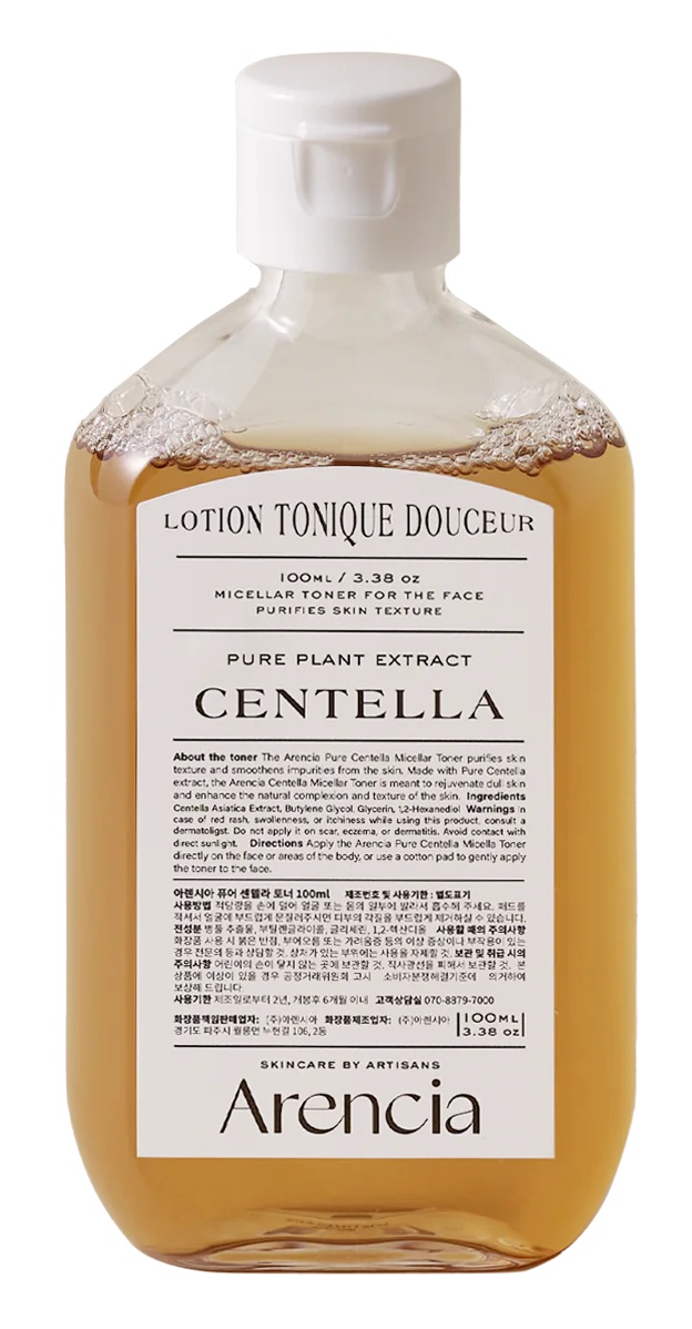 Arencia Pure Plant Extract Centella Toner