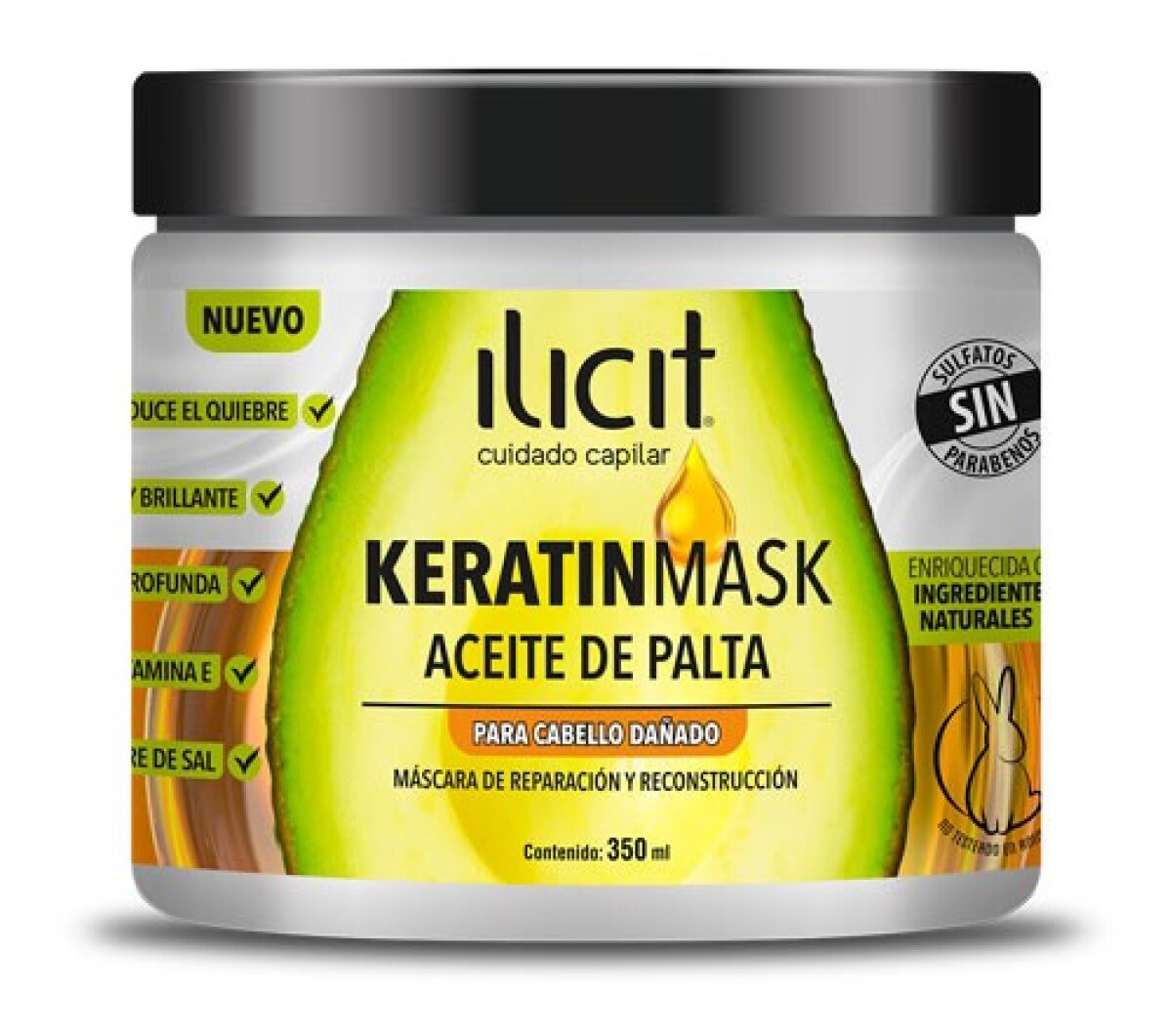 Ilicit Keratin Mask Aceite De Palta