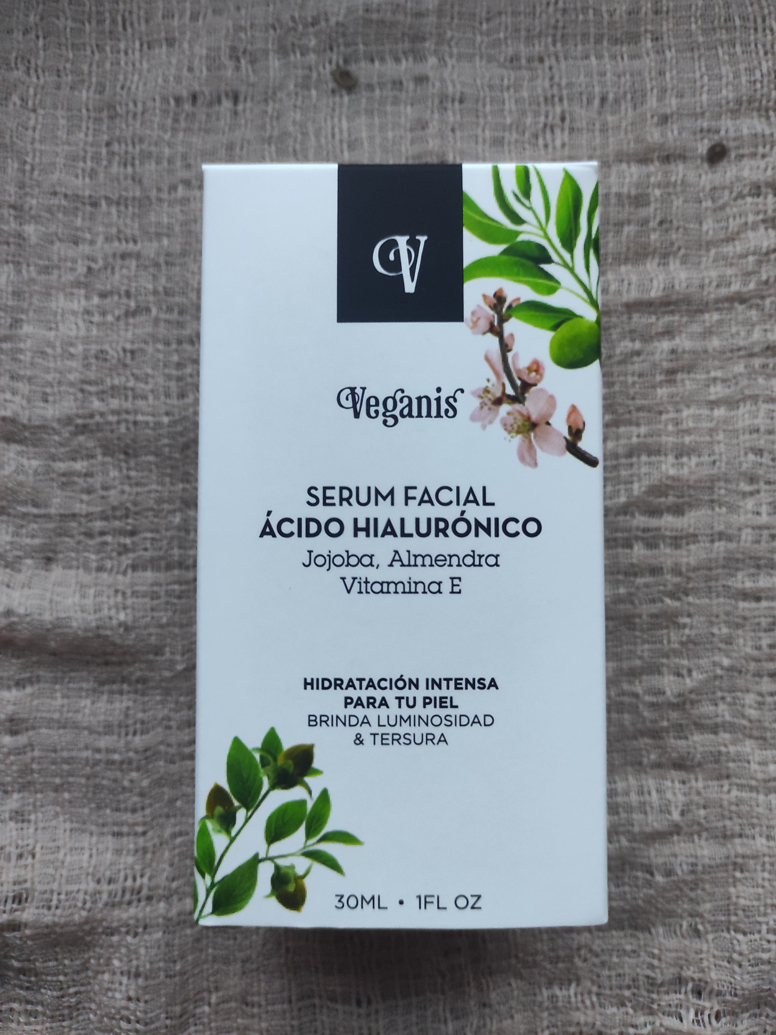 Veganis Sérum Facial Ácido Hialurónico (2%)