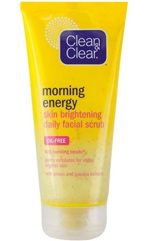 Clean & Clear Morning Energy Skin Brightening Daily Facial Scrub