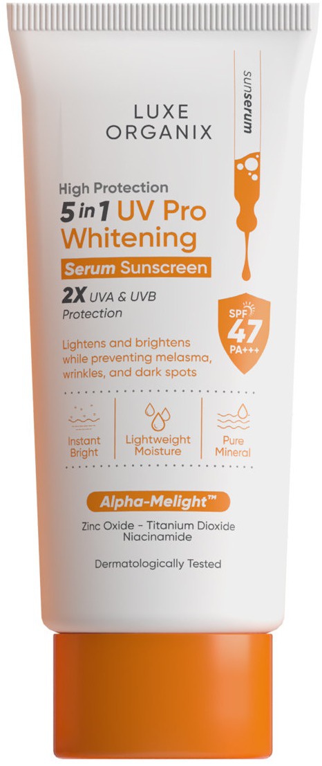 Luxe Organix 5in1 UV Pro Whitening Serum Sunscreen