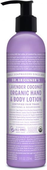 Dr. Bronner's Lavender Coconut Organic Hand And Body Lotion