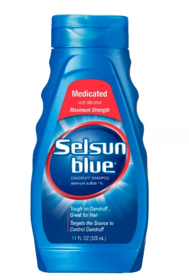 Selsun Blue Medicated With Menthol Dandruff Shampoo