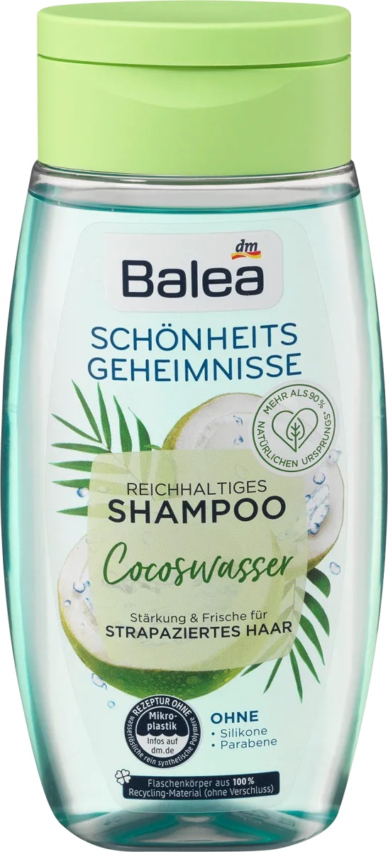 Balea Schönheitsgeheimnisse Reichhaltiges Shampoo Cocoswasser