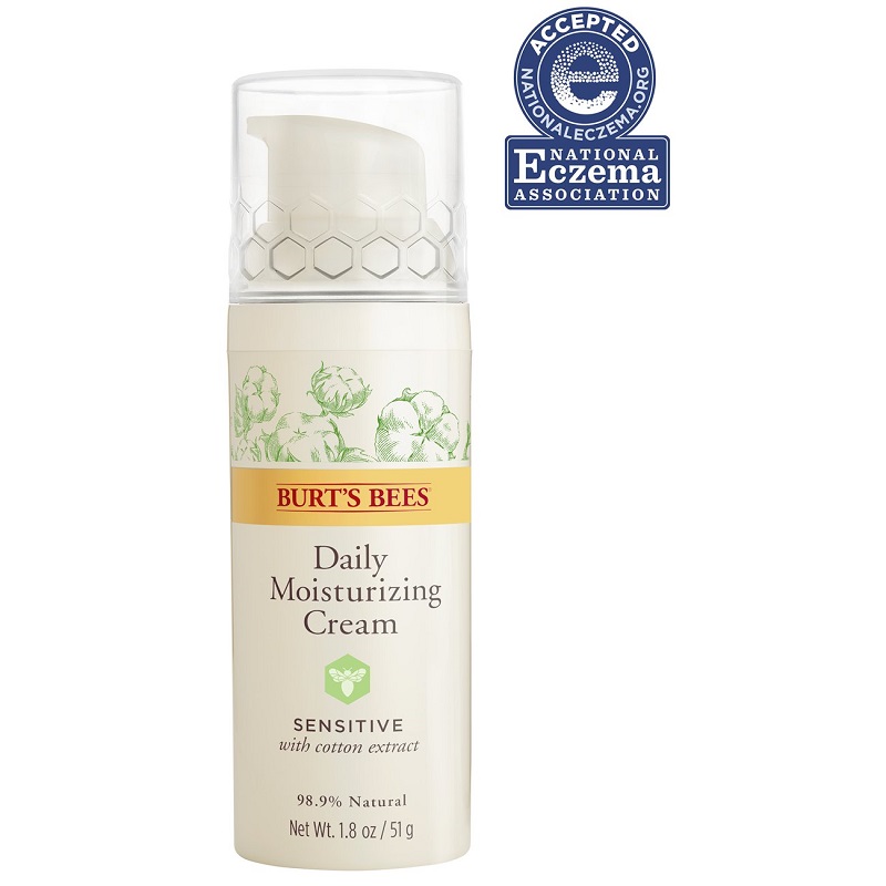 Burt's Bees Daily Face Moisturizer Cream For Sensitive Skin