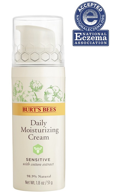 Burt's Bees Daily Face Moisturizer Cream For Sensitive Skin
