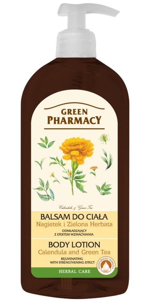 Green Pharmacy Rejuvenating Body Lotion - Calendula And Green Tea