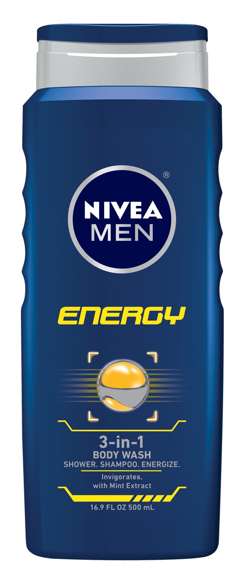 NIVEA MEN Energy 3-in-1 Body Wash