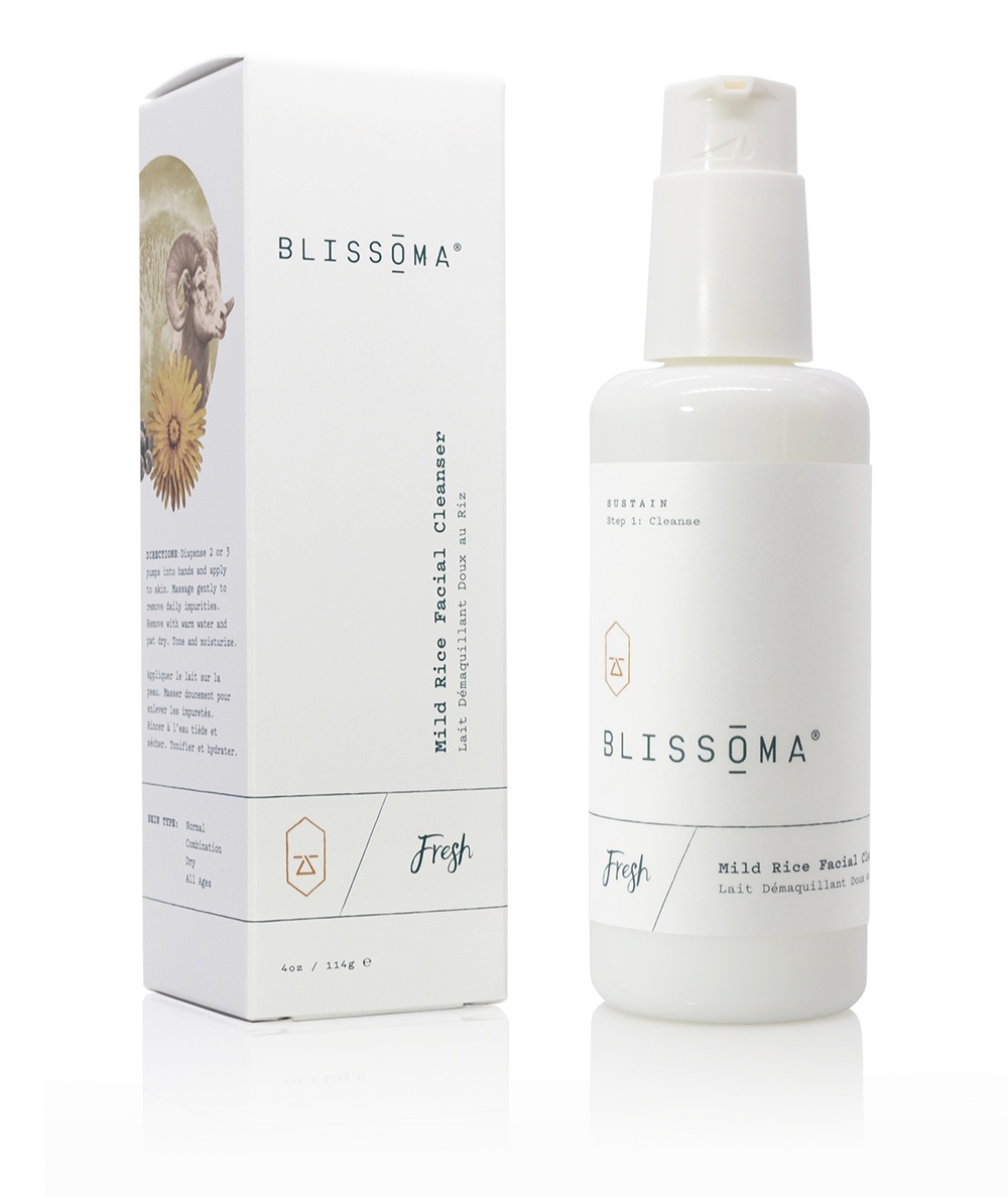 Blissoma Fresh - Mild Rice Facial Cleanser