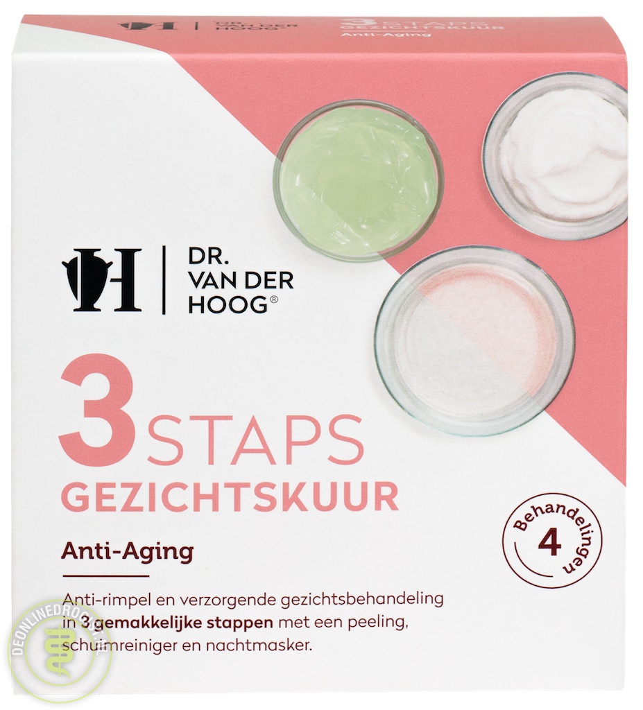 Dr. van der Hoog 3 Staps Gezichtskuur – Anti-aging
