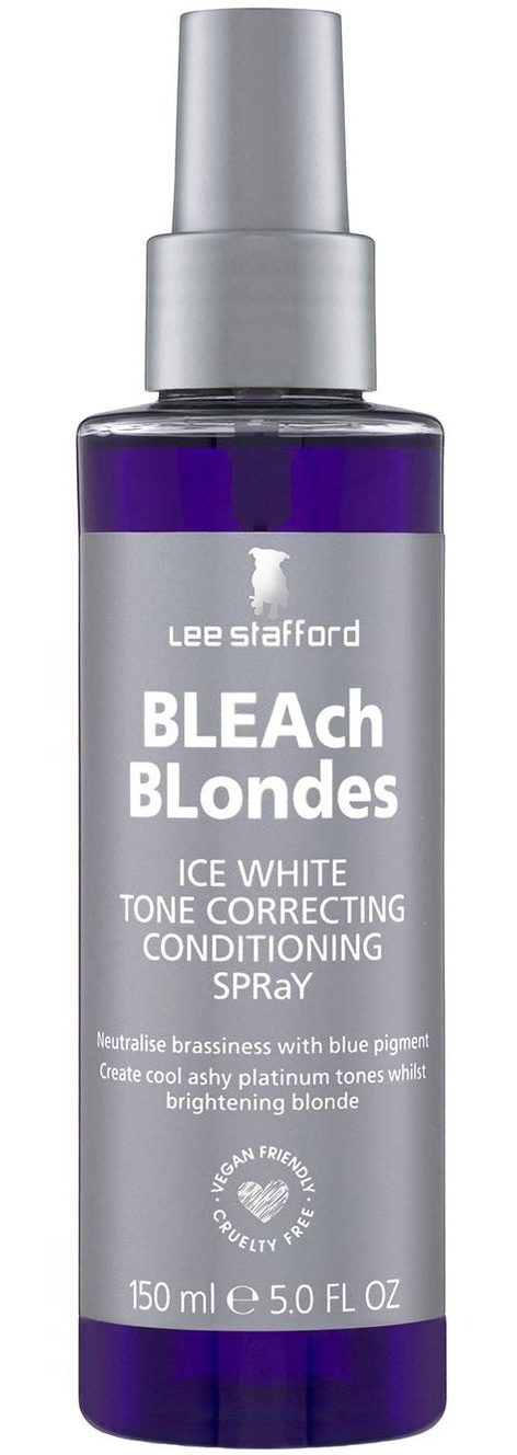 Lee Stafford Bleach Blondes Ice White Tone Correcting Conditioning Spray