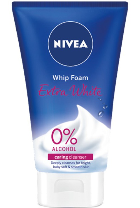 Nivea Face Extra White 0% Alcohol Whip Foam