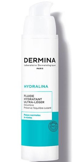 Dermina Hydralina Ultra-light Moisturizing Fluid