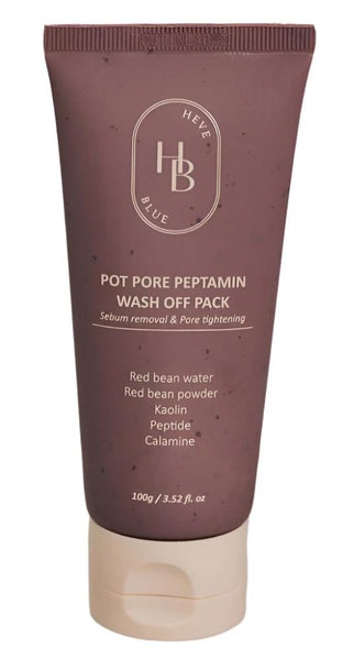 Heveblue Pot Pore Peptamin Wash Off Pack