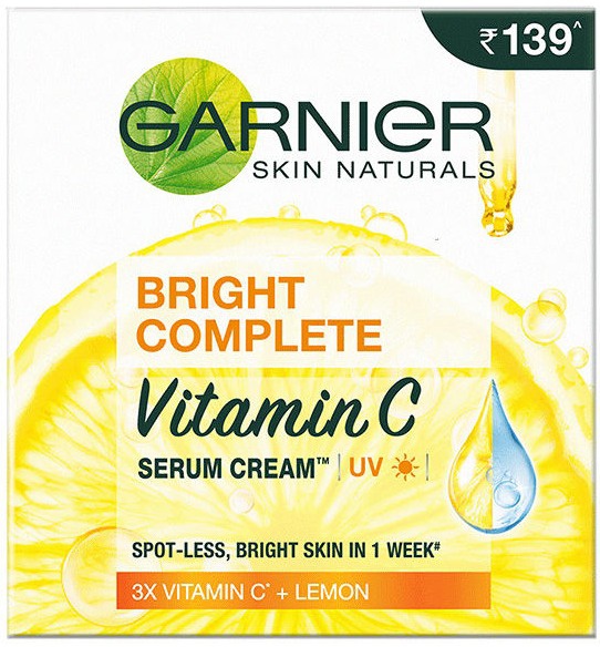 Garnier Bright Complete Vitamin C Serum Cream