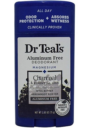 Dr Teals's Aluminum Free Deodorant Charcoal